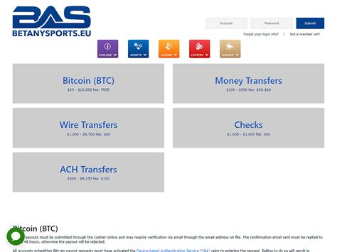 betanysports.eu login